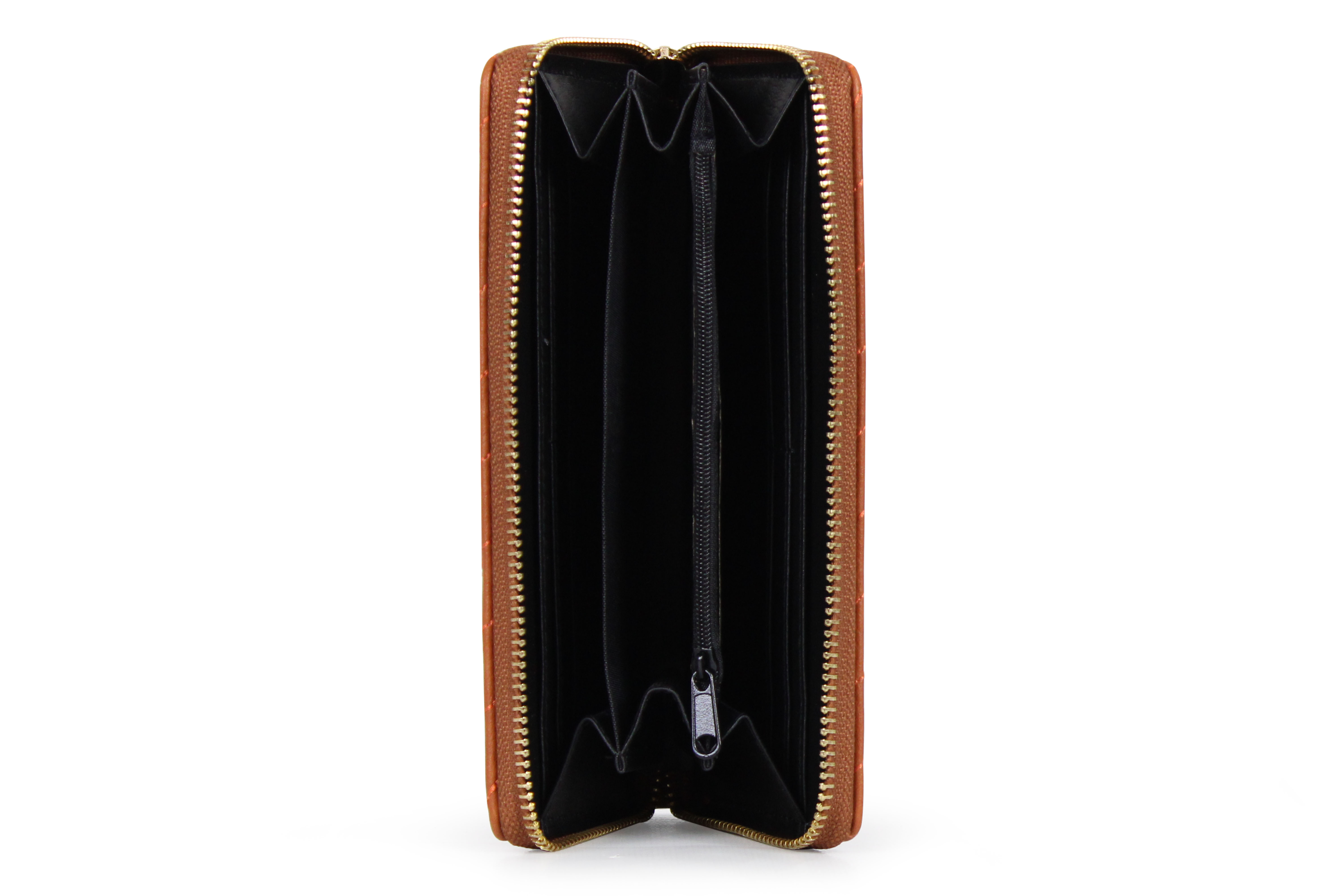 PACK CARVEN BILLETERA AVA BROWN + PAÑUELO - 4
