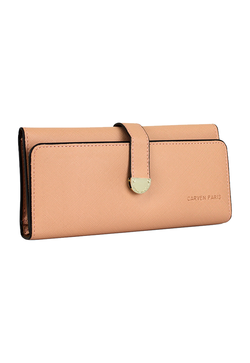 PACK BILLETERA NÁPOLES ROSA + PAÑUELO ALCALA CORAL CARVEN - 3