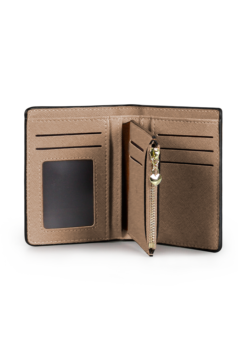 PACK BILLETERA BRIANA TAUPE + PAÑUELO OMANI BEIGE CARVEN - 5