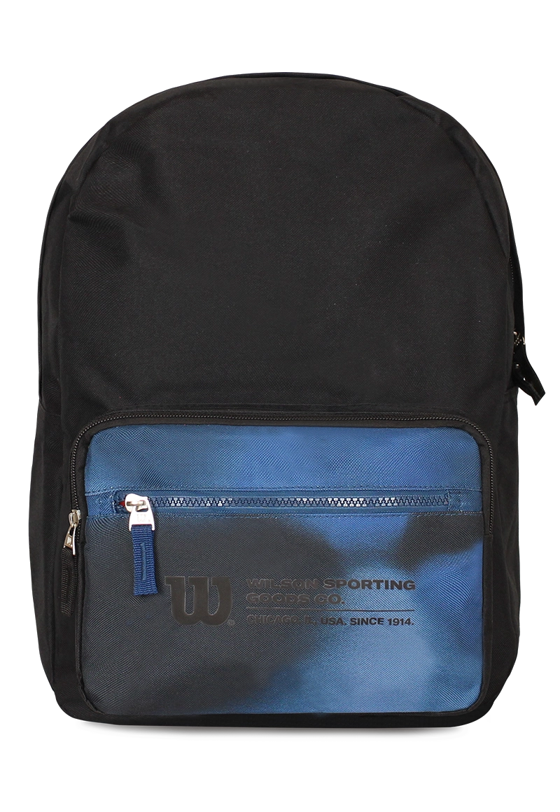 MOCHILA PORTLAND NEGRO-AZUL WILSON - 1