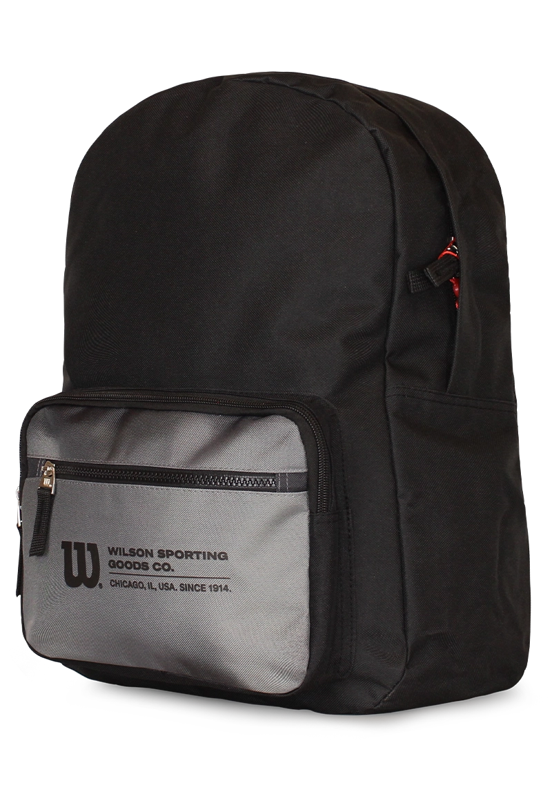 MOCHILA PORTLAND NEGRO-GRIS WILSON - 2