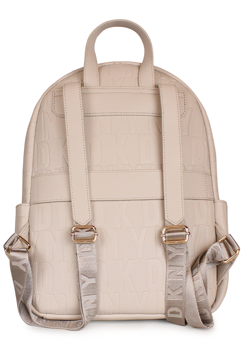 PACK DKNY BOLSO + MOCHILA IMPRESSIONIST BEIGE DONNA KARAN - 7