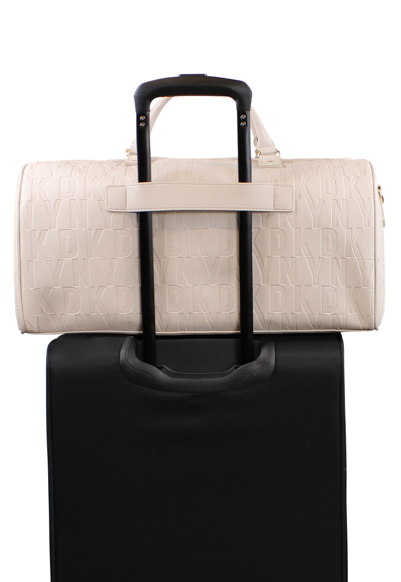 PACK DKNY BOLSO + MOCHILA IMPRESSIONIST BEIGE DONNA KARAN - 9
