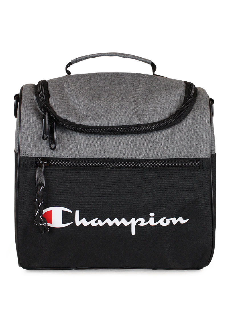 LONCHERA TÉRMICA OXFORD GRIS CHAMPION - 1