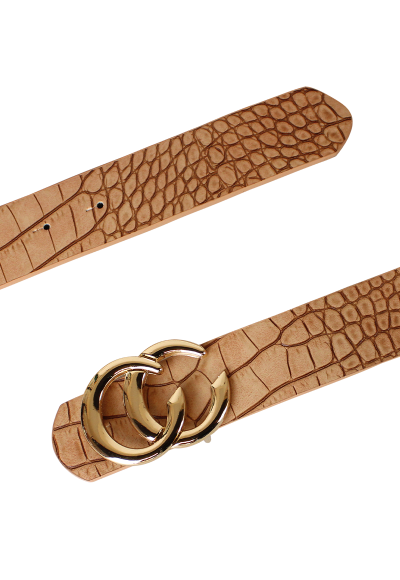 CINTURÓN MUJER IRIS BEIGE CARVEN PARIS - 2
