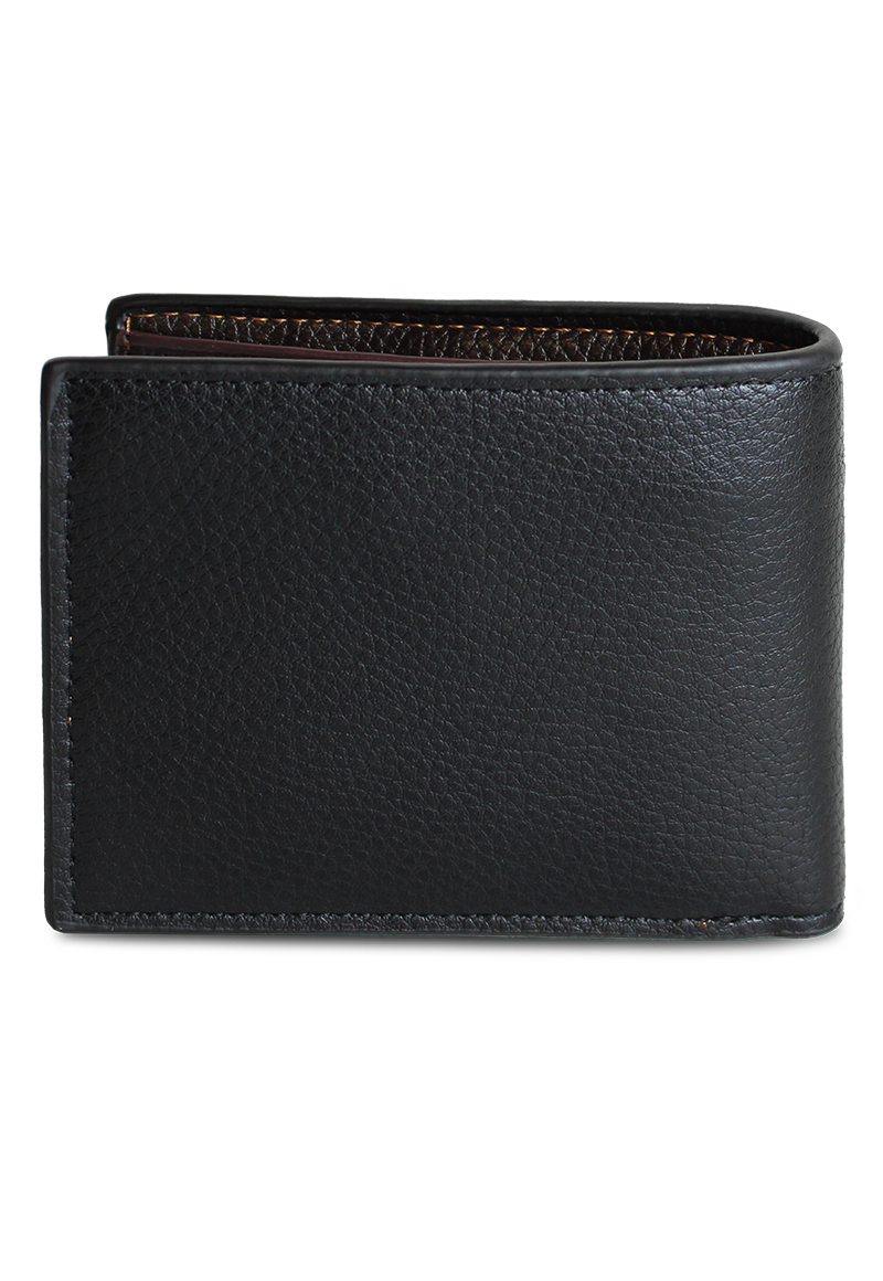 BILLETERA DE HOMBRE MATT EN COLOR NEGRO CARVEN PARIS - 4