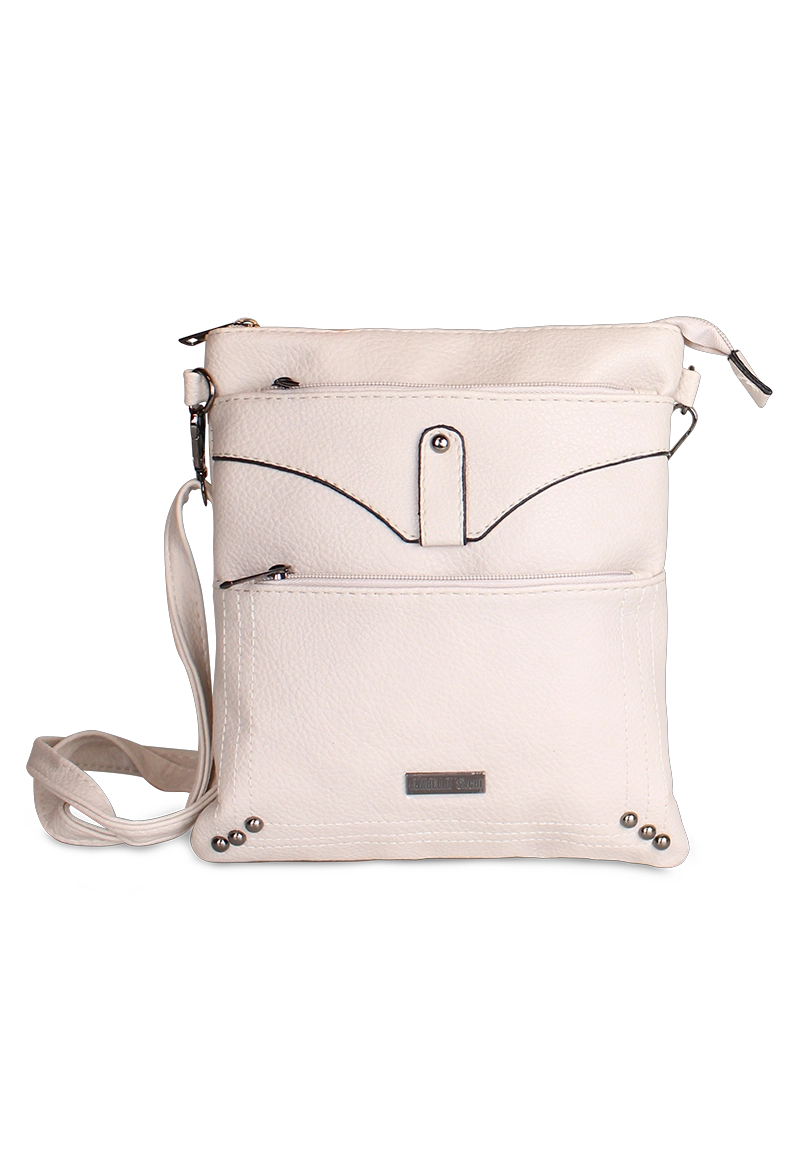 CARTERA BANDOLERA FELICIA EN COLOR BLANCO INVIERNO ANABELLA SACHI - 4