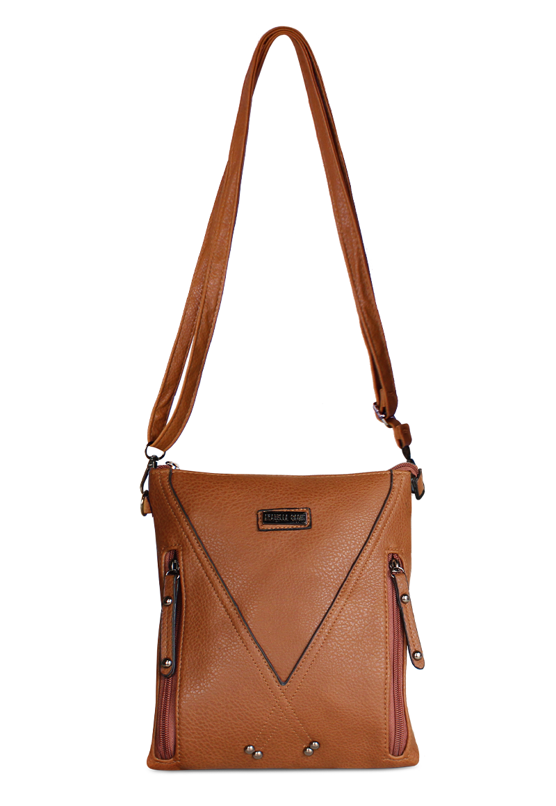 CARTERA BANDOLERA PASCAL EN COLOR CAFE ANABELLA SACHI - 1