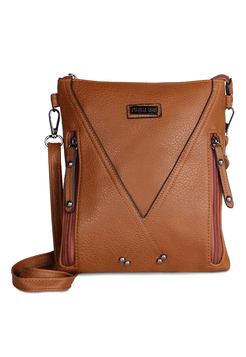CARTERA BANDOLERA PASCAL EN COLOR CAFE ANABELLA SACHI - 4