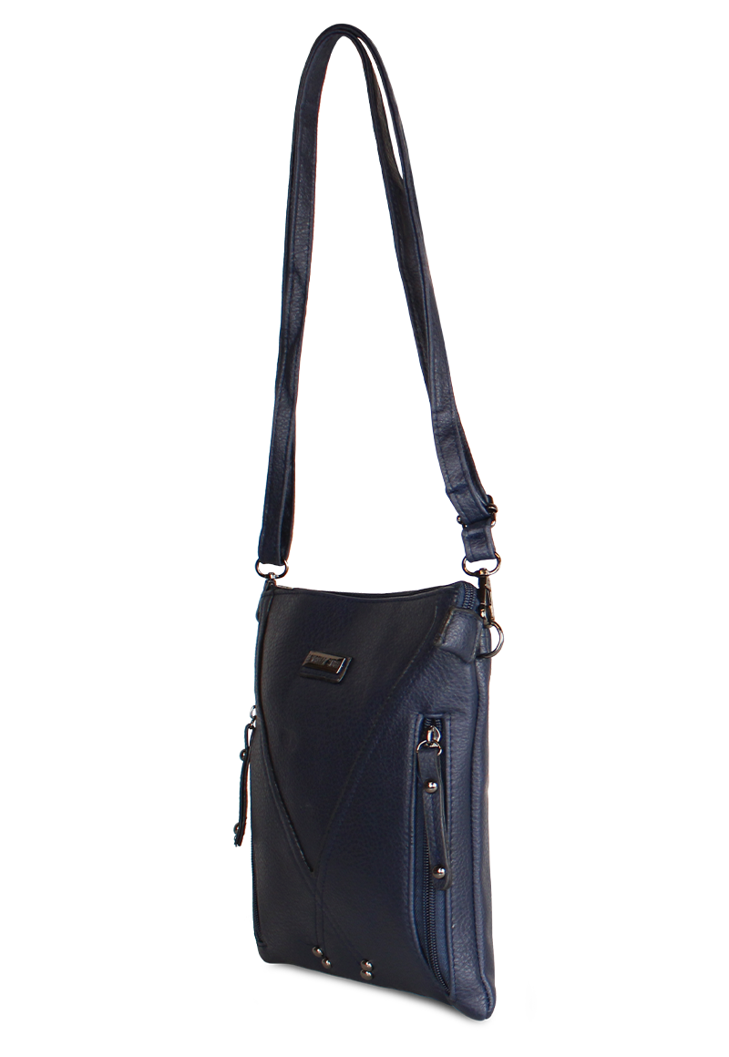 CARTERA BANDOLERA PASCAL AZUL ANABELLA SACHI - 2