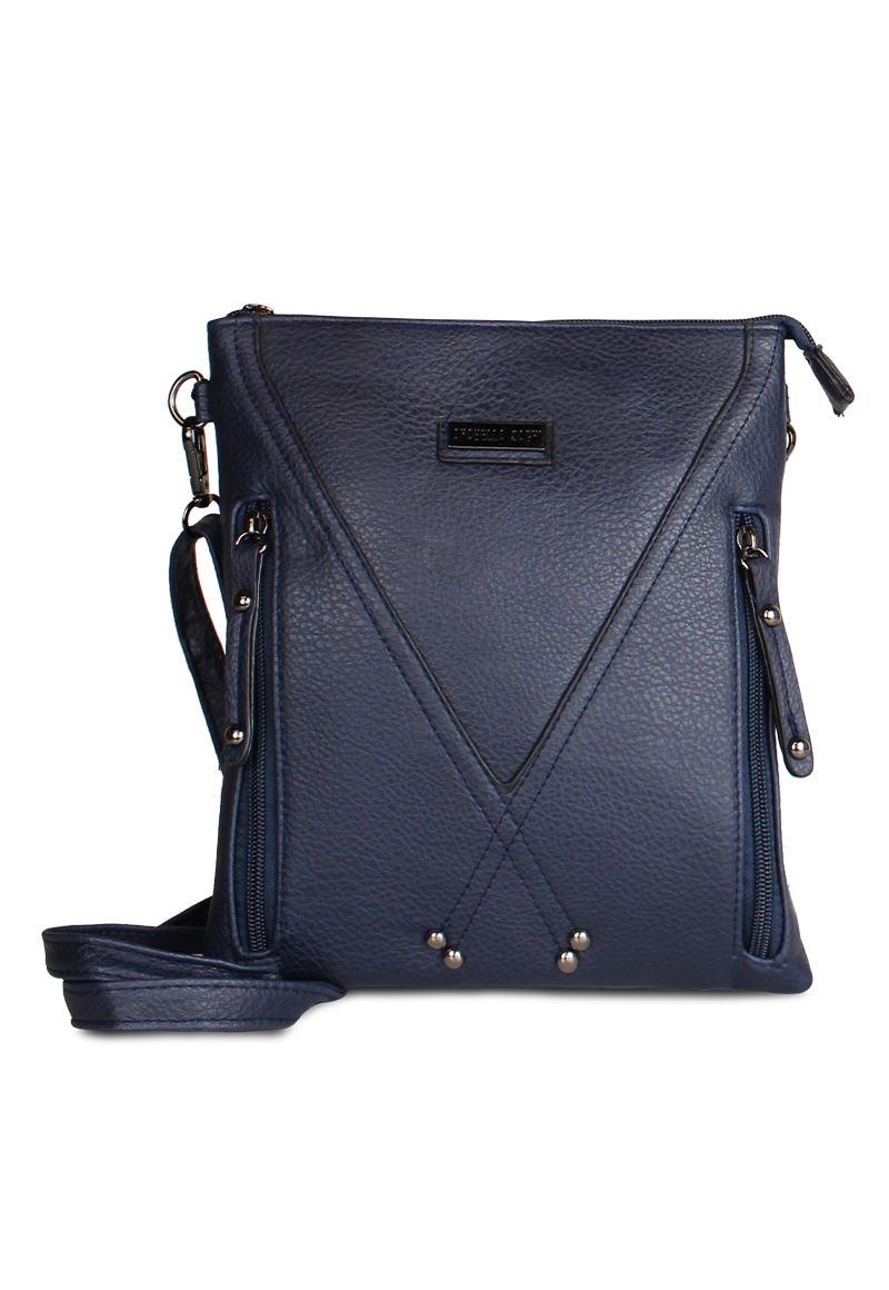 CARTERA BANDOLERA PASCAL AZUL ANABELLA SACHI - 4