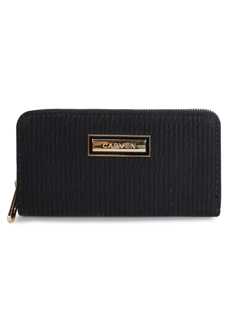 BILLETERA MUJER ABBY EN COLOR NEGRO CARVEN - 1