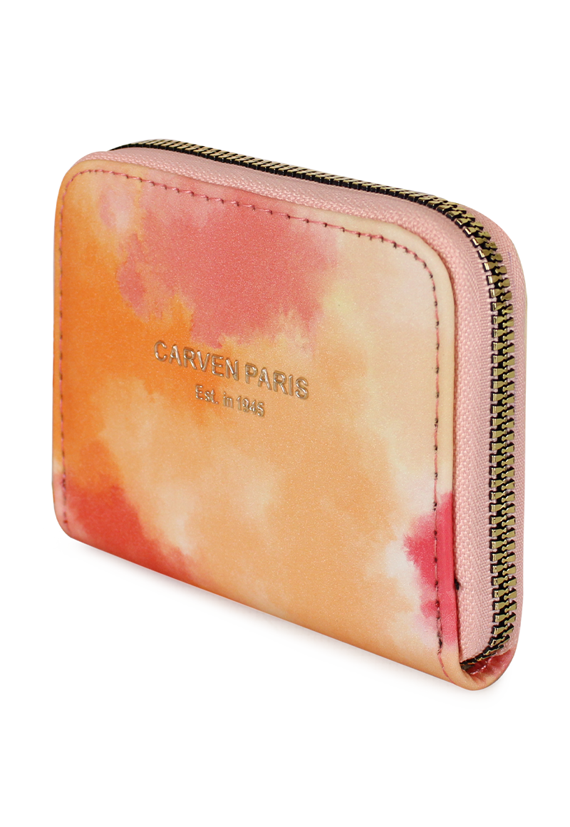BILLETERA MUJER SKY ORANGE CARVEN PARIS - 2