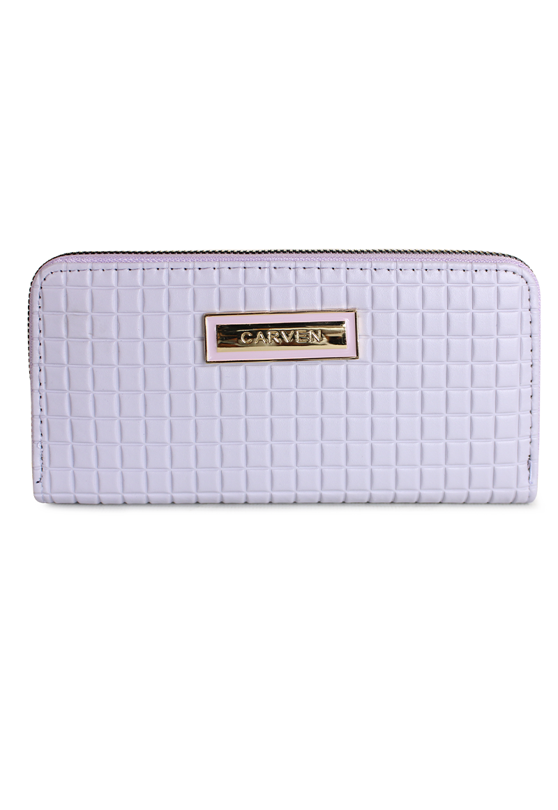BILLETERA MUJER NINA LILA CARVEN PARIS