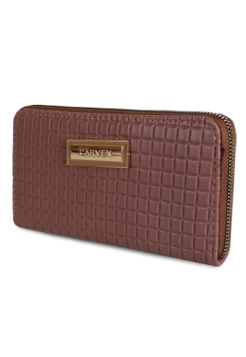 BILLETERA MUJER NINA BROWN CARVEN PARIS - 2