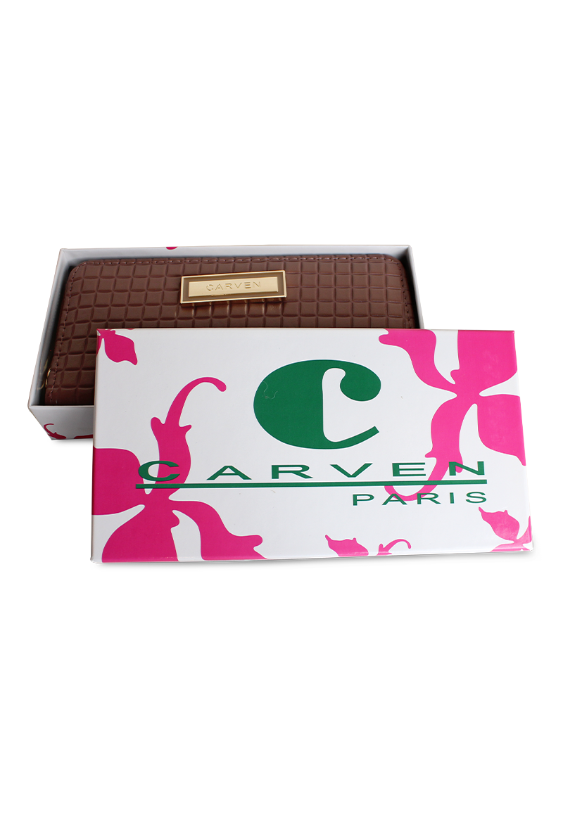 BILLETERA MUJER NINA BROWN CARVEN PARIS - 5