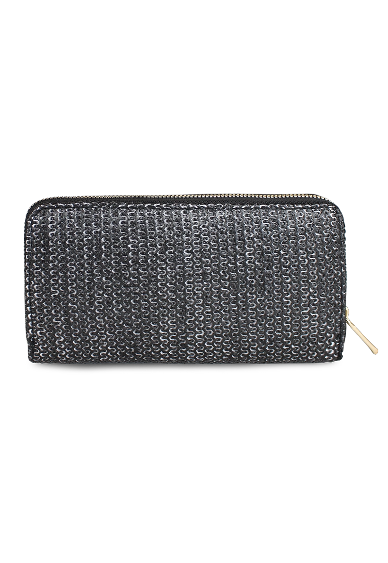 BILLETERA MUJER LIDIA EN COLOR NEGRO CARVEN PARIS - 3