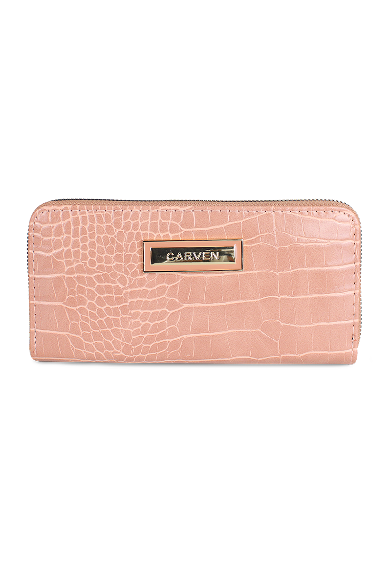 BILLETERA MUJER SOFIA ROSADA CARVEN PARIS - 1