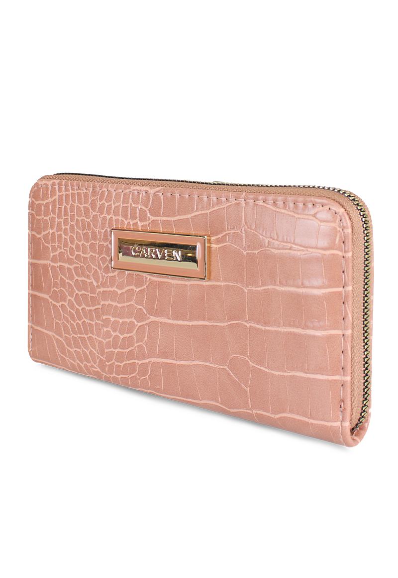 BILLETERA MUJER SOFIA ROSADA CARVEN PARIS - 2