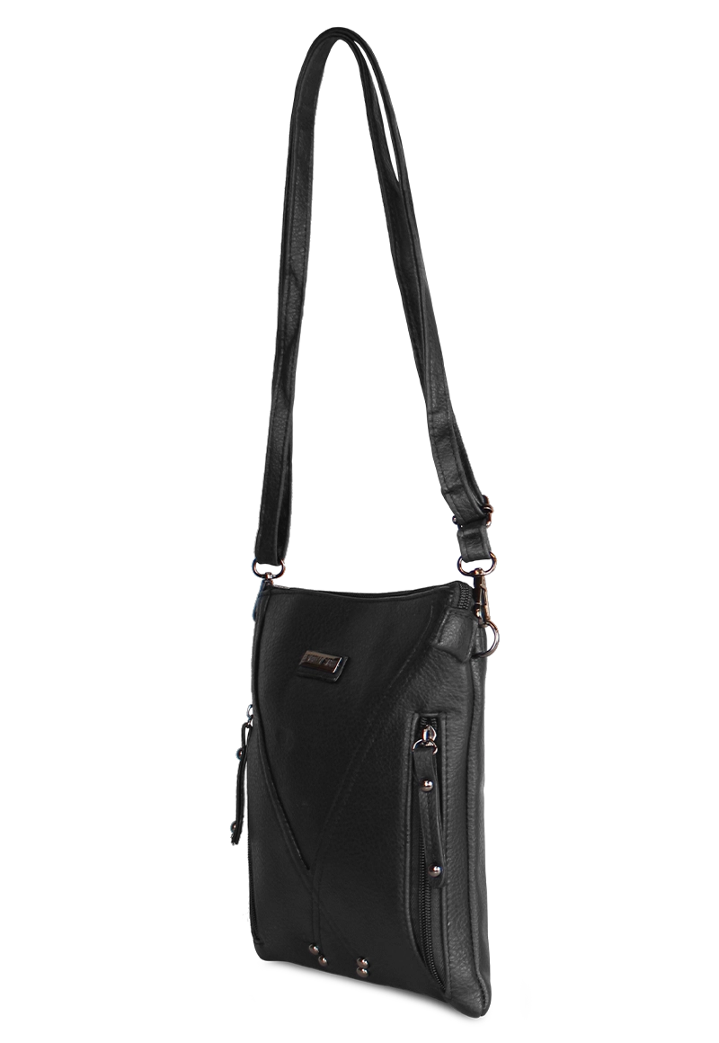 CARTERA BANDOLERA PASCAL EN COLOR NEGRO ANABELLA SACHI - 2