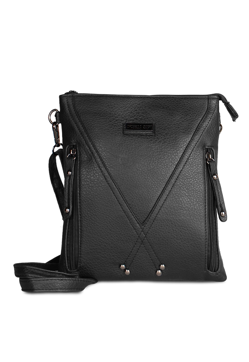 CARTERA BANDOLERA PASCAL EN COLOR NEGRO ANABELLA SACHI - 4