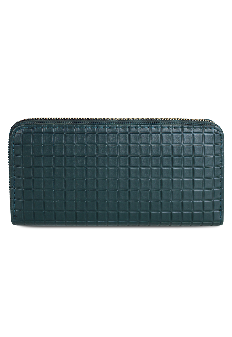 BILLETERA MUJER NINA VERDE CARVEN PARIS - 3