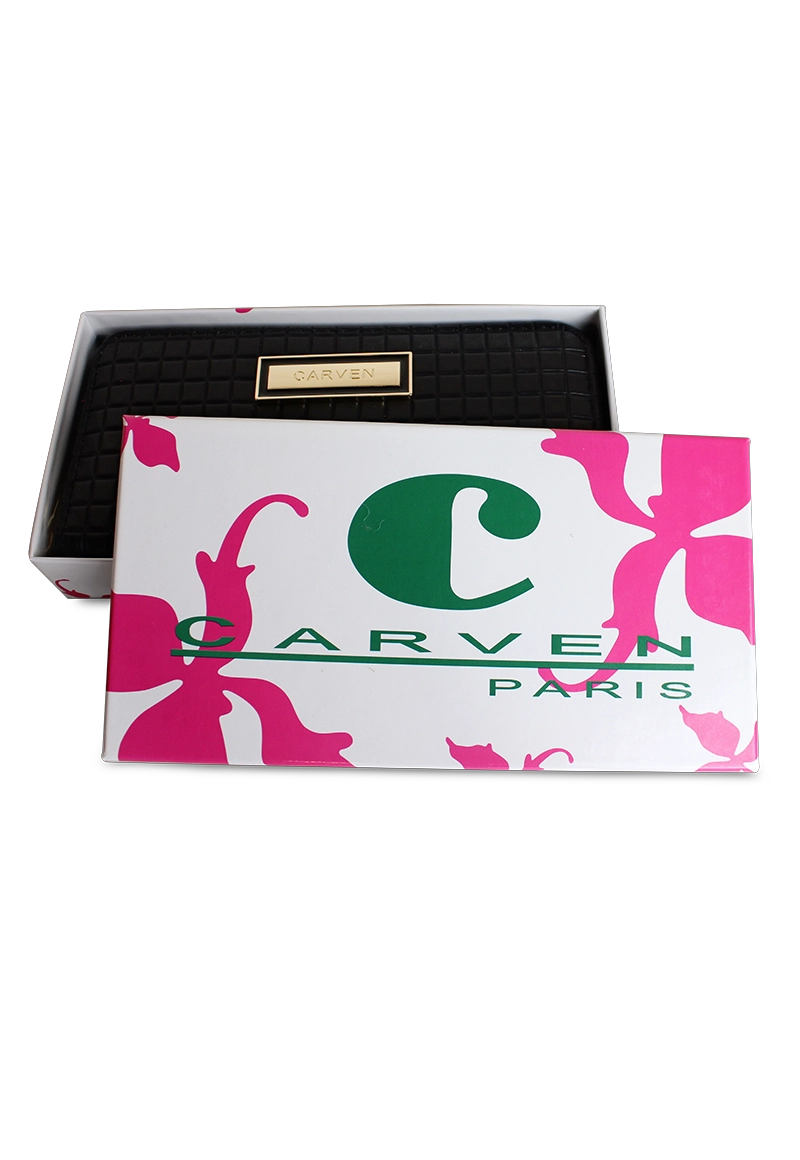 BILLETERA MUJER NINA EN COLOR NEGRO CARVEN PARIS - 5