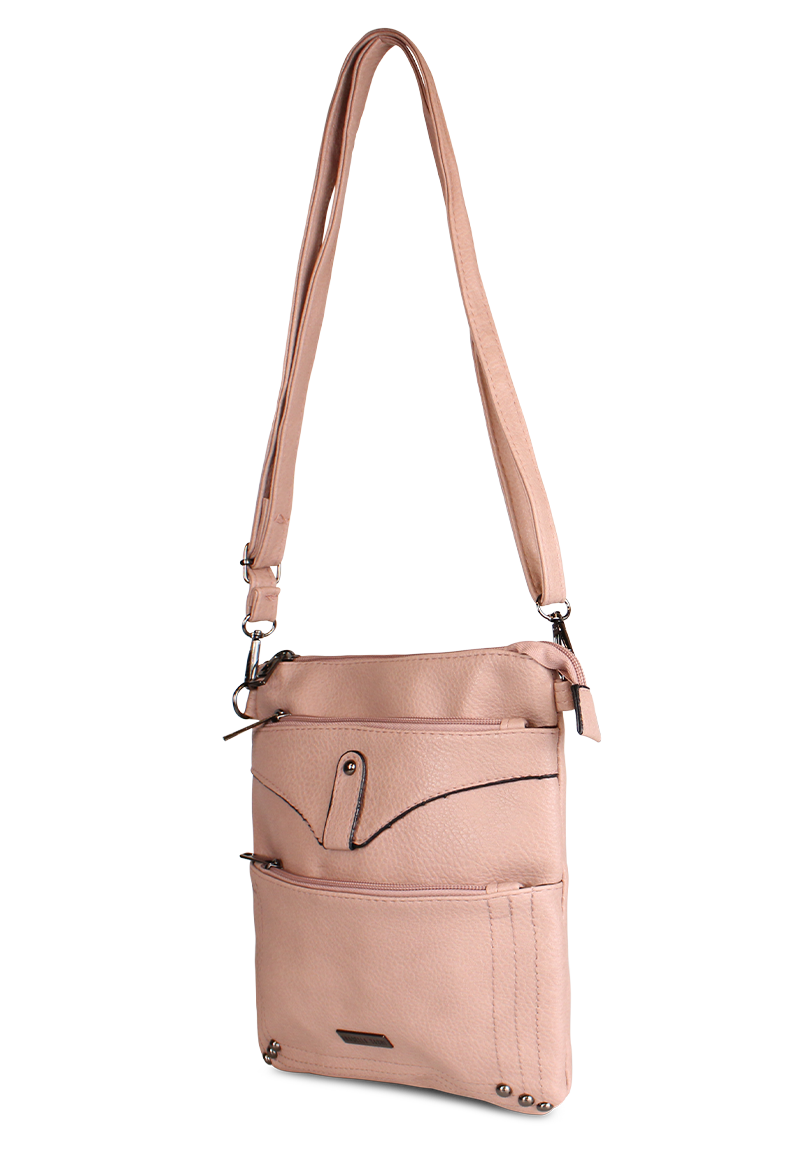 CARTERA BANDOLERA FELICIA ROSADA ANABELLA SACHI - 2