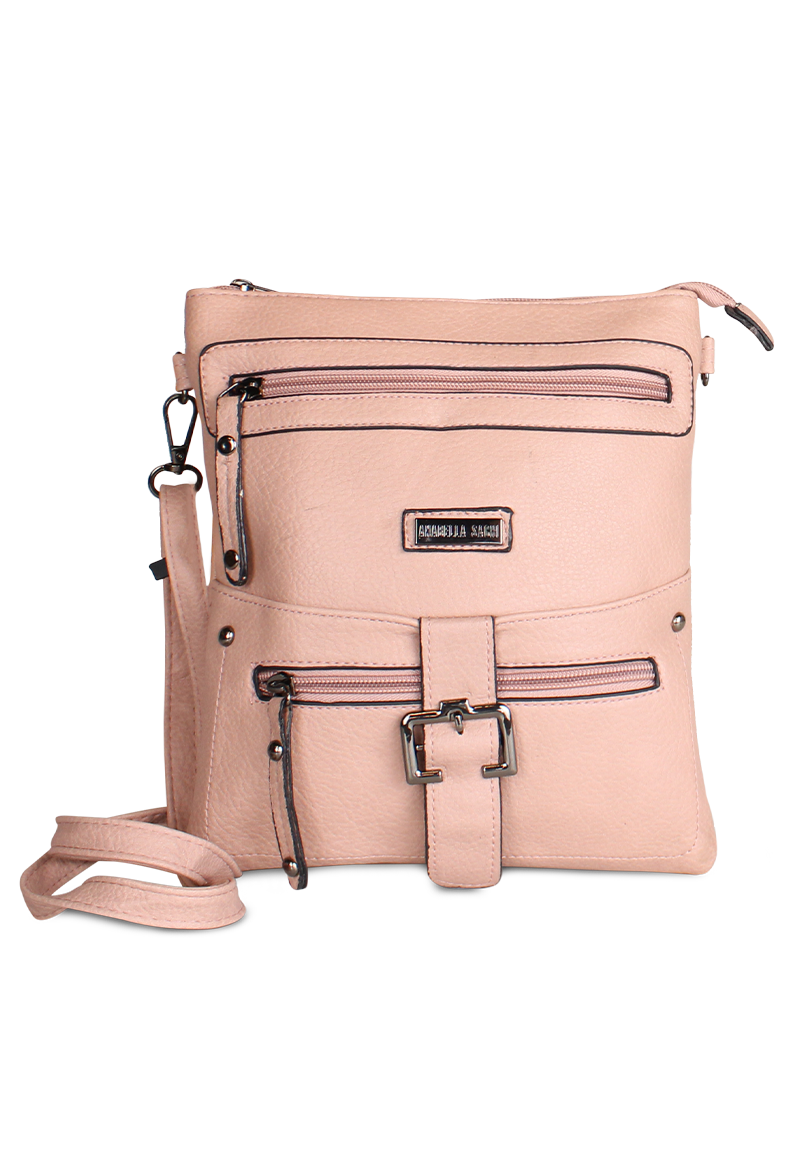 CARTERA BANDOLERA POLA ROSADA ANABELLA SACHI - 4