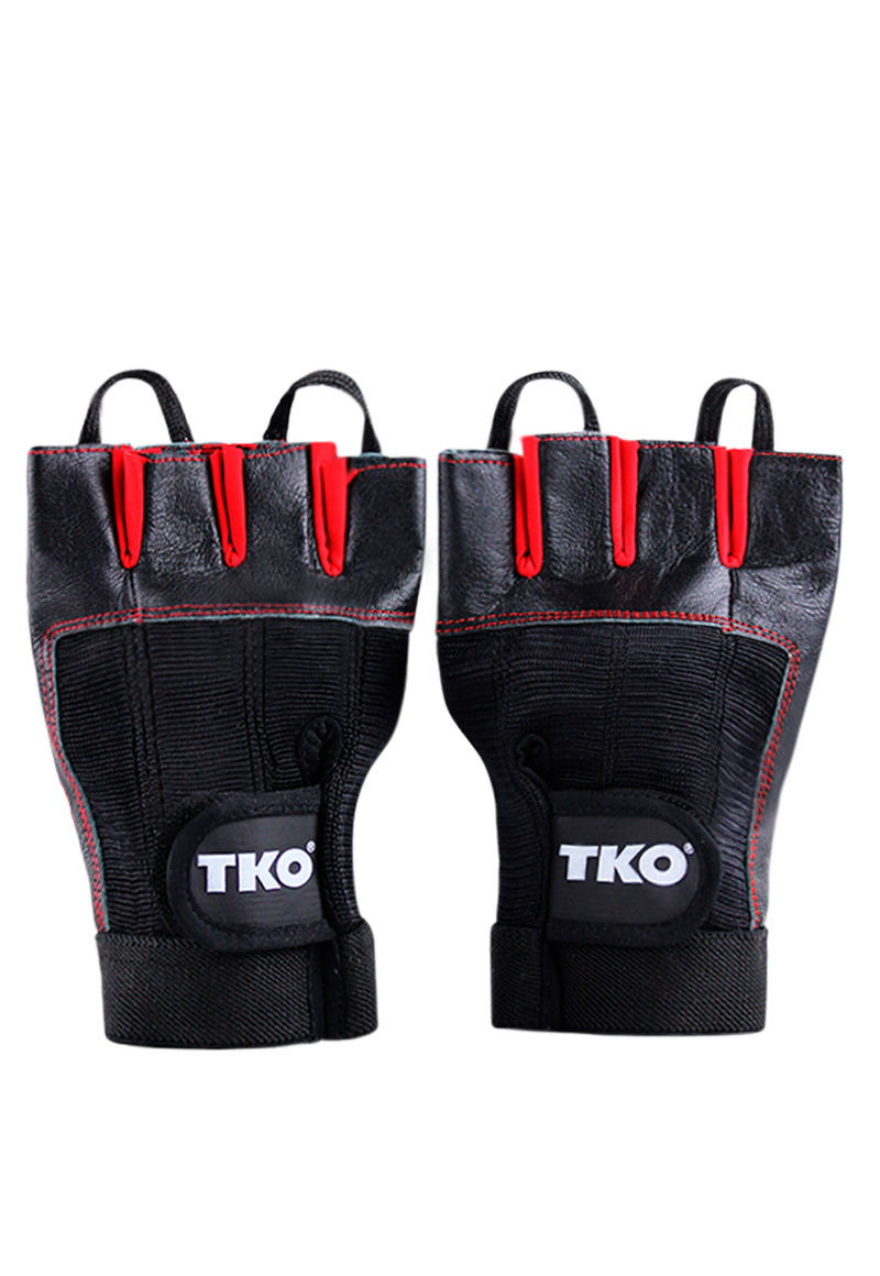 GUANTES DE ENTRENAMIENTO S EN COLOR NEGRO-NARANJO TKO - 1