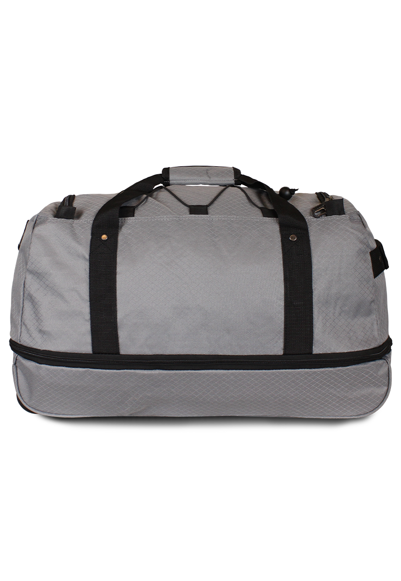 BOLSO TIPO MOCHILA CON RUEDAS GOLIAT GRIS F LA MALETA DE CHILE - 6