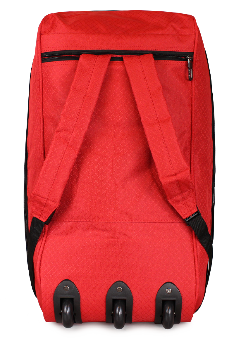 BOLSO TIPO MOCHILA CON RUEDAS GOLIAT ROJO F LA MALETA DE CHILE - 3