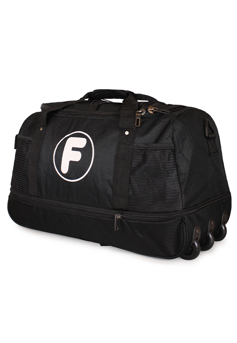 BOLSO TIPO MOCHILA CON RUEDAS GOLIAT NEGRO F LA MALETA DE CHILE - 1