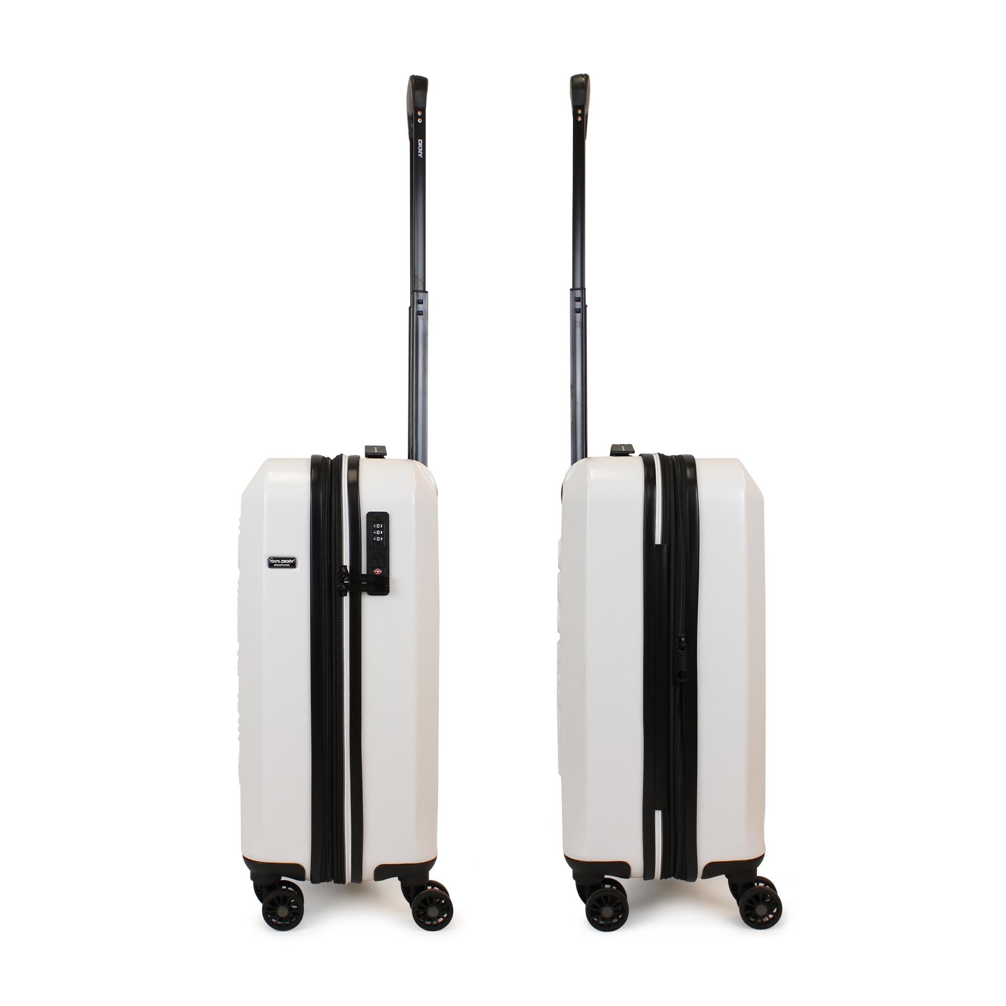 PACK 2 MALETAS DONNA KARAN LUMINA S 10KG + L 23KG BLANCO DKNY - 3