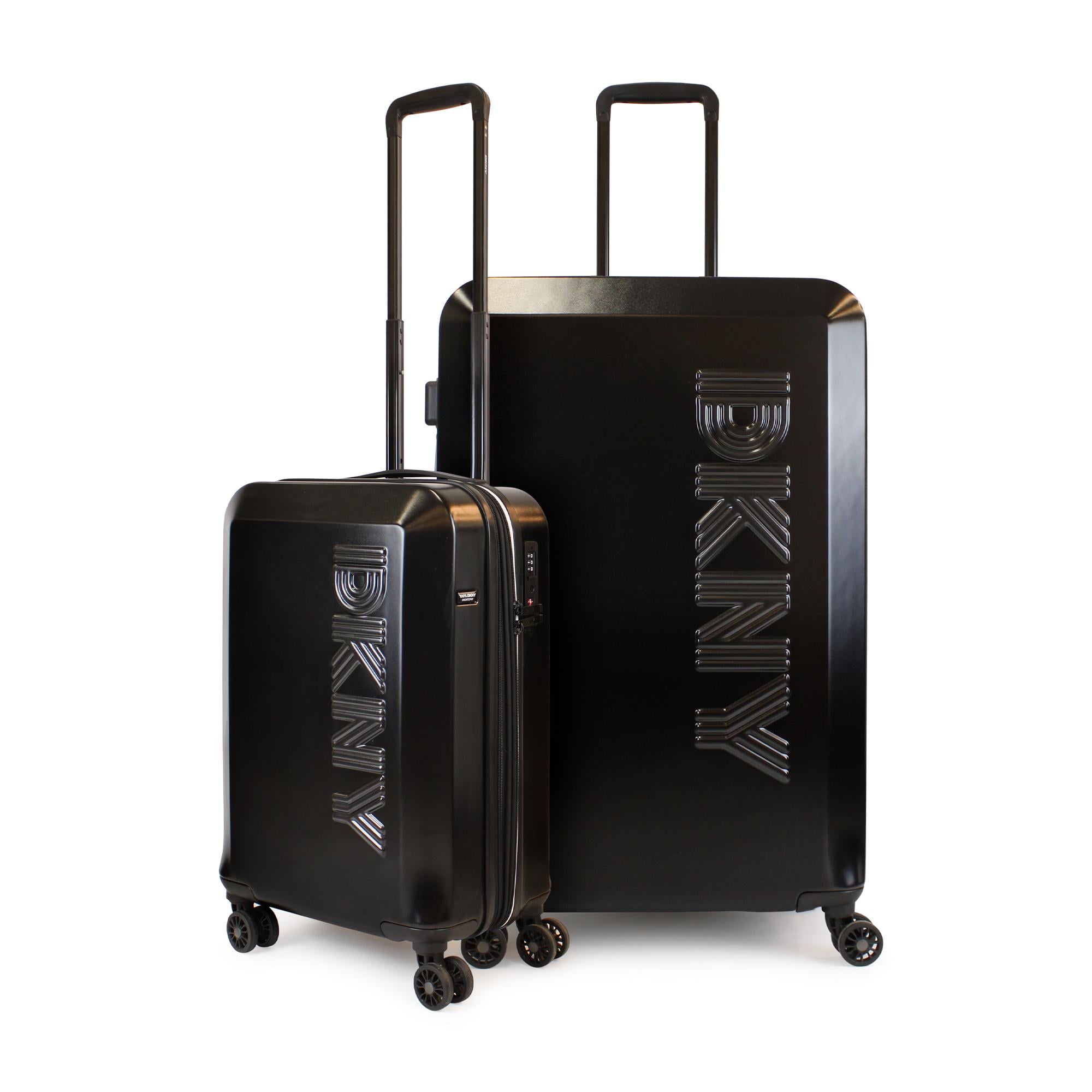 PACK 2 MALETAS DONNA KARAN LUMINA S 10KG + L 23KG NEGRA DKNY - 1