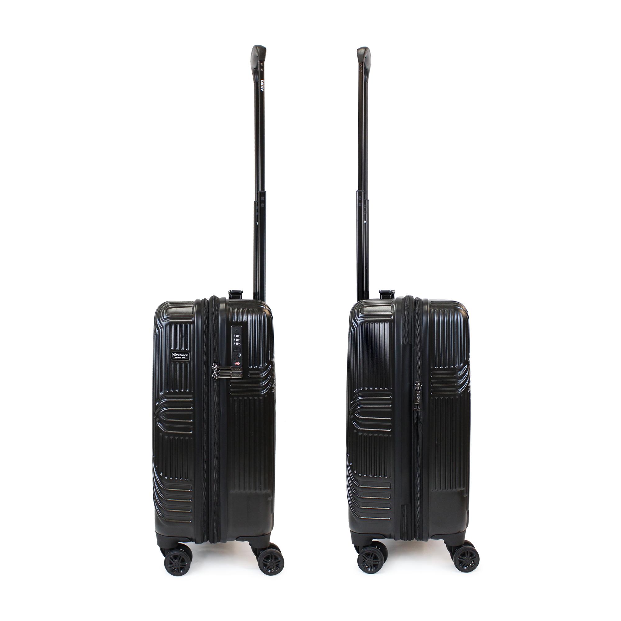 PACK 2 MALETAS DONNA KARAN URBAN VIBE S 10KG + L 23KG NEGRA DKNY - 3