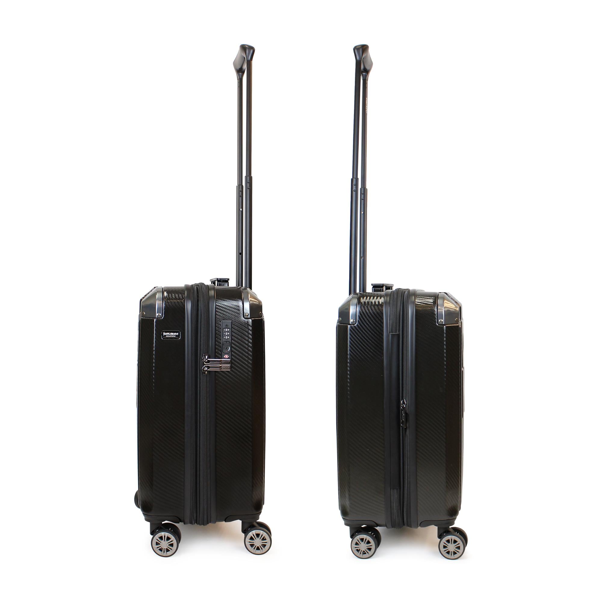 PACK 2 MALETAS DONNA KARAN GLOW S 10KG + L 23KG NEGRA DKNY - 3