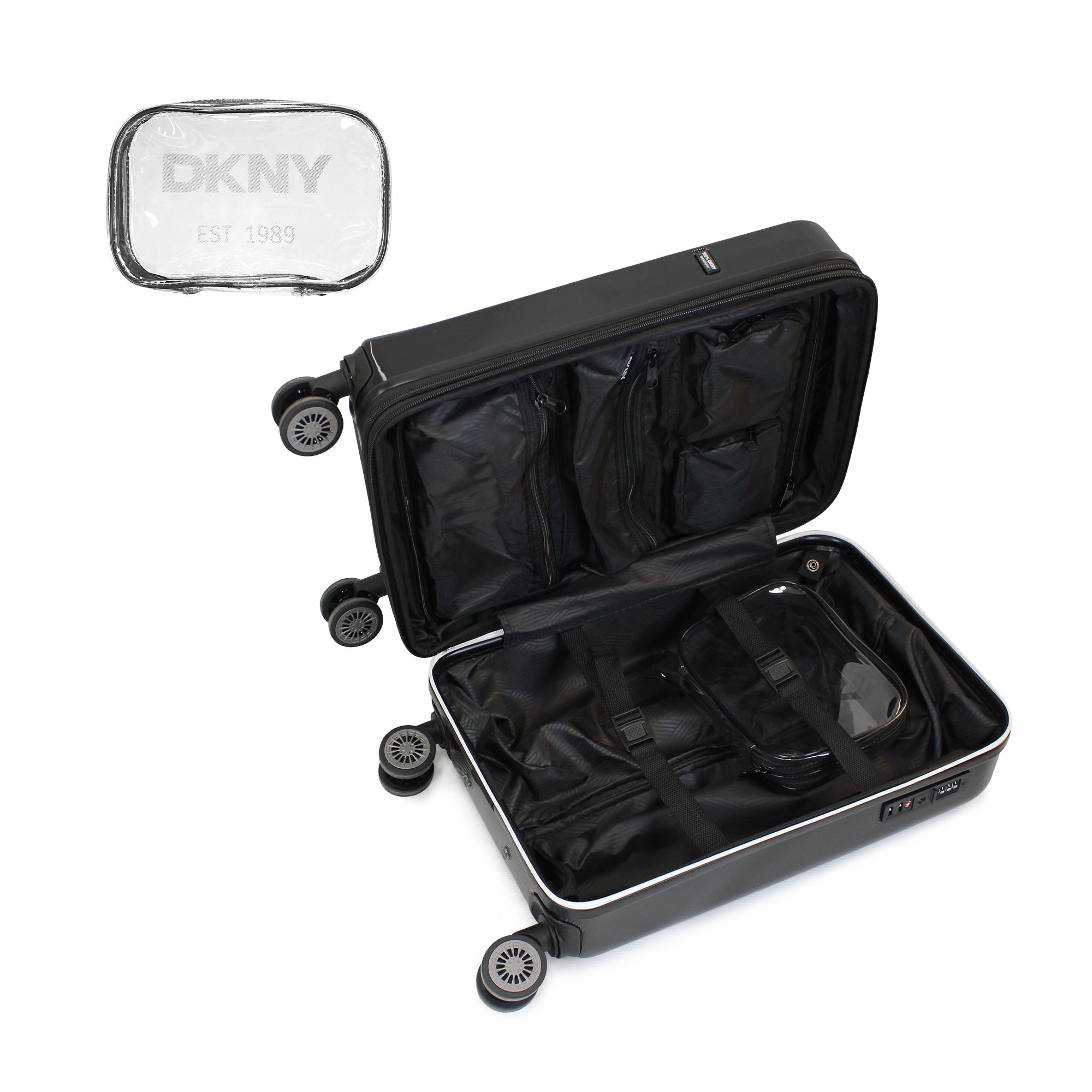 PACK 2 MALETAS DONNA KARAN LUXE S 10KG + L 23KG NEGRA DKNY - 4