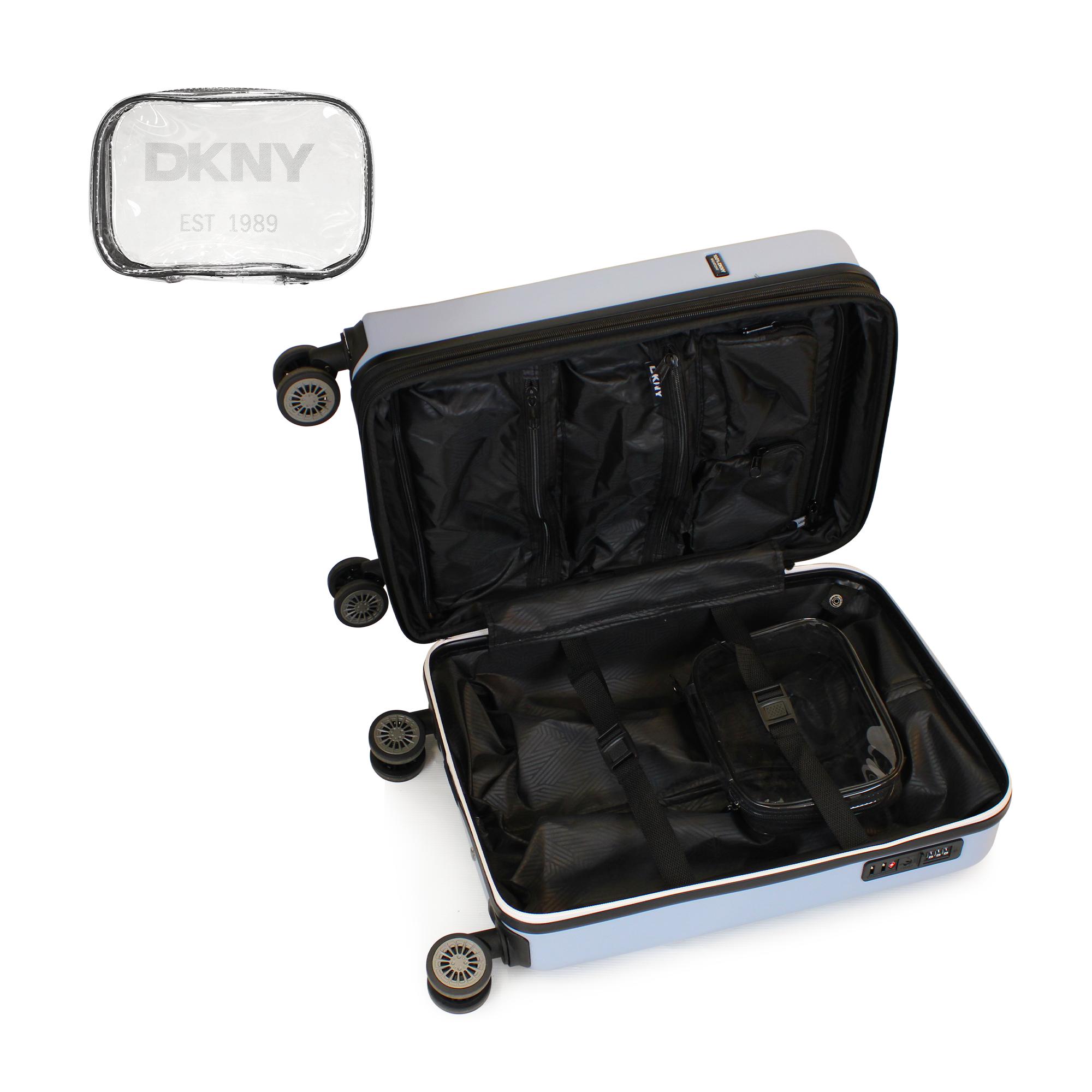 PACK 2 MALETAS DONNA KARAN LUXE S 10KG + L 23KG CELESTE DKNY - 4