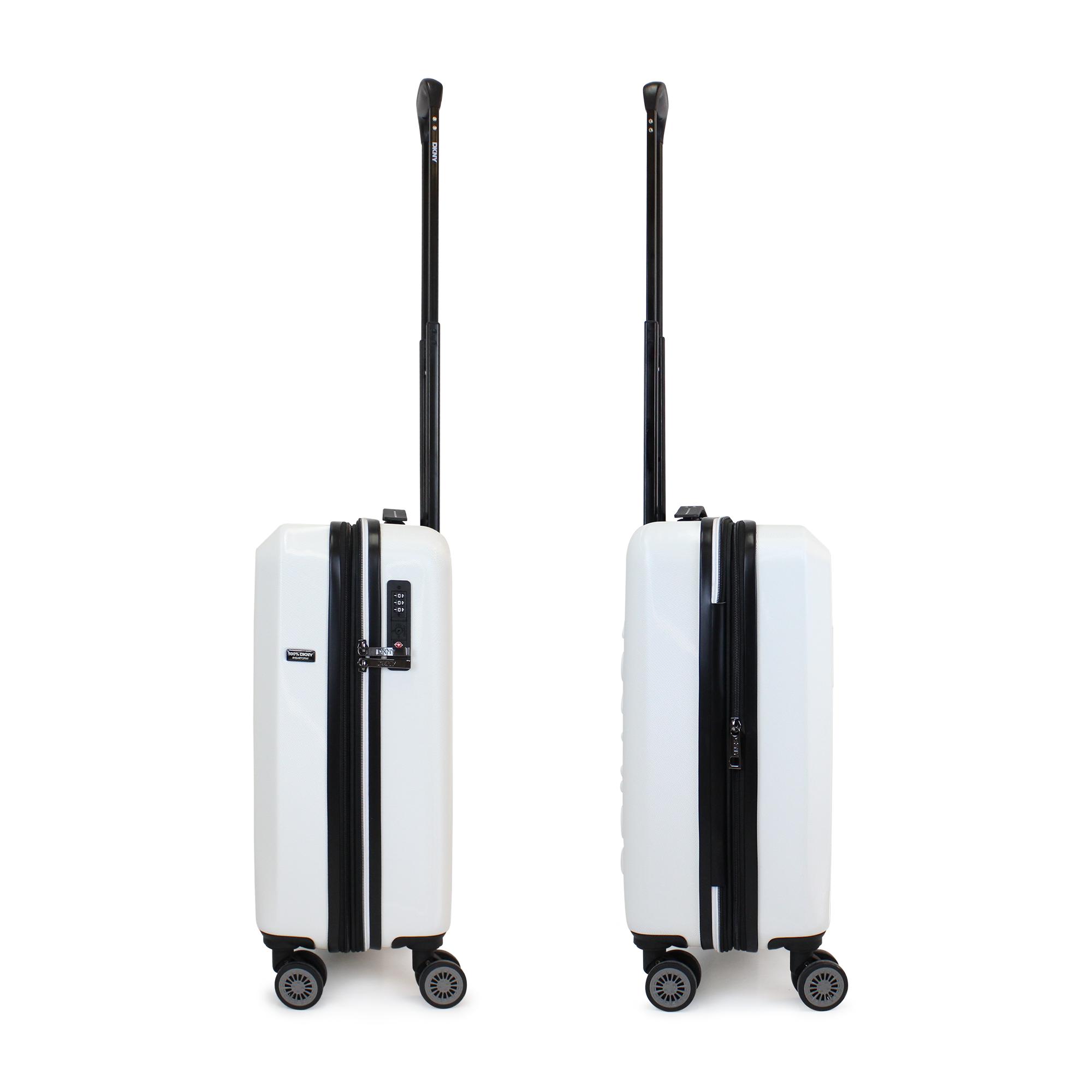 PACK 2 MALETAS DONNA KARAN LUXE S 10KG + L 23KG BLANCO DKNY - 3