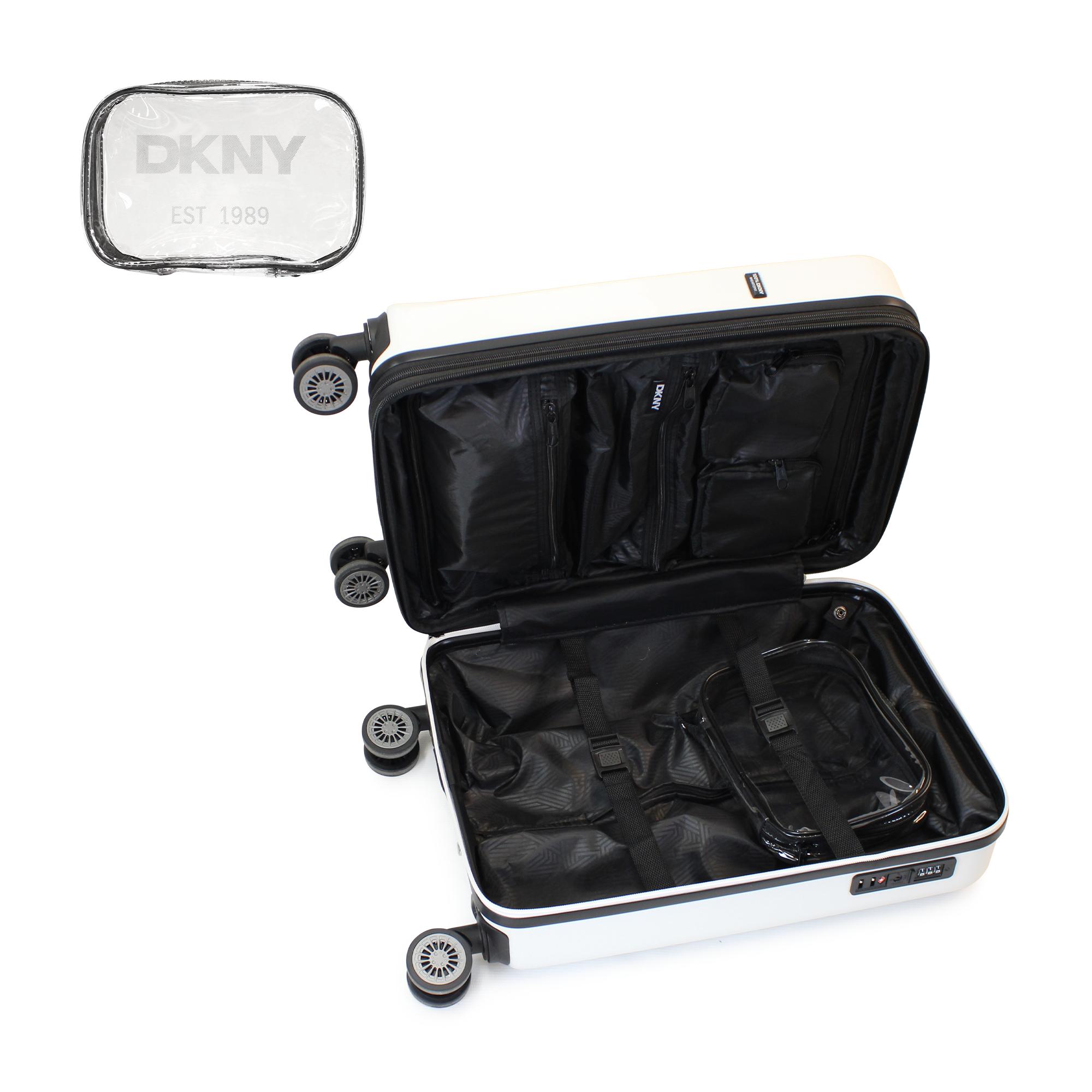 PACK 2 MALETAS DONNA KARAN LUXE S 10KG + L 23KG BLANCO DKNY - 4