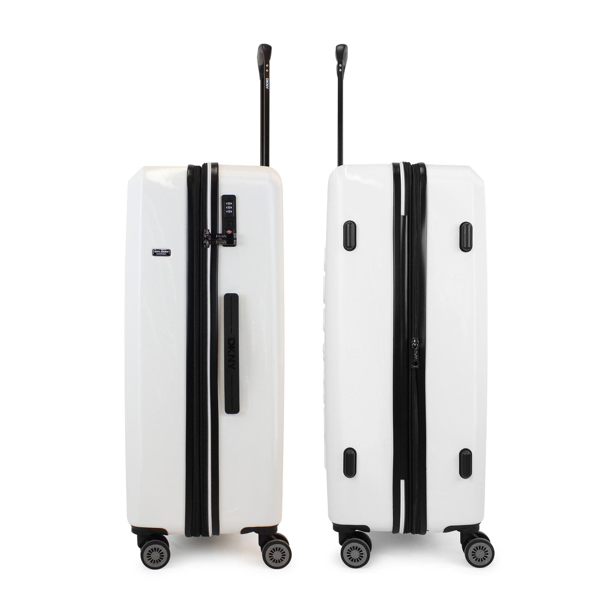 PACK 2 MALETAS DONNA KARAN LUXE S 10KG + L 23KG BLANCO DKNY - 6