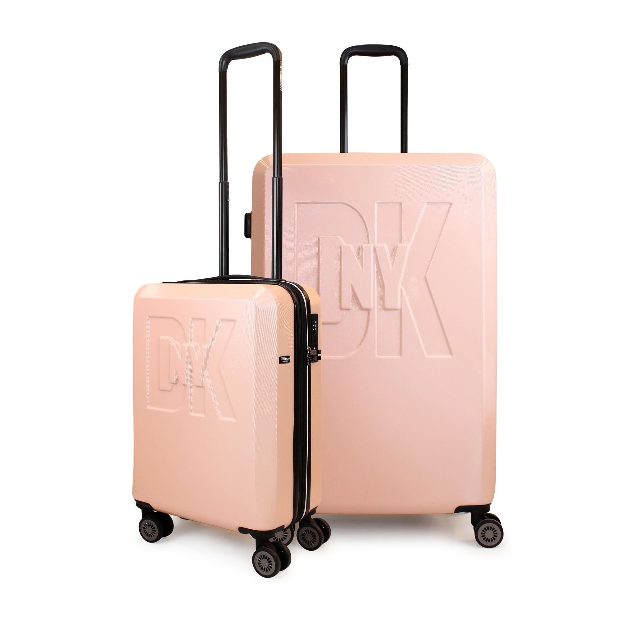PACK 2 MALETAS DONNA KARAN LUXE S 10KG + L 23KG ROSA DKNY - 1