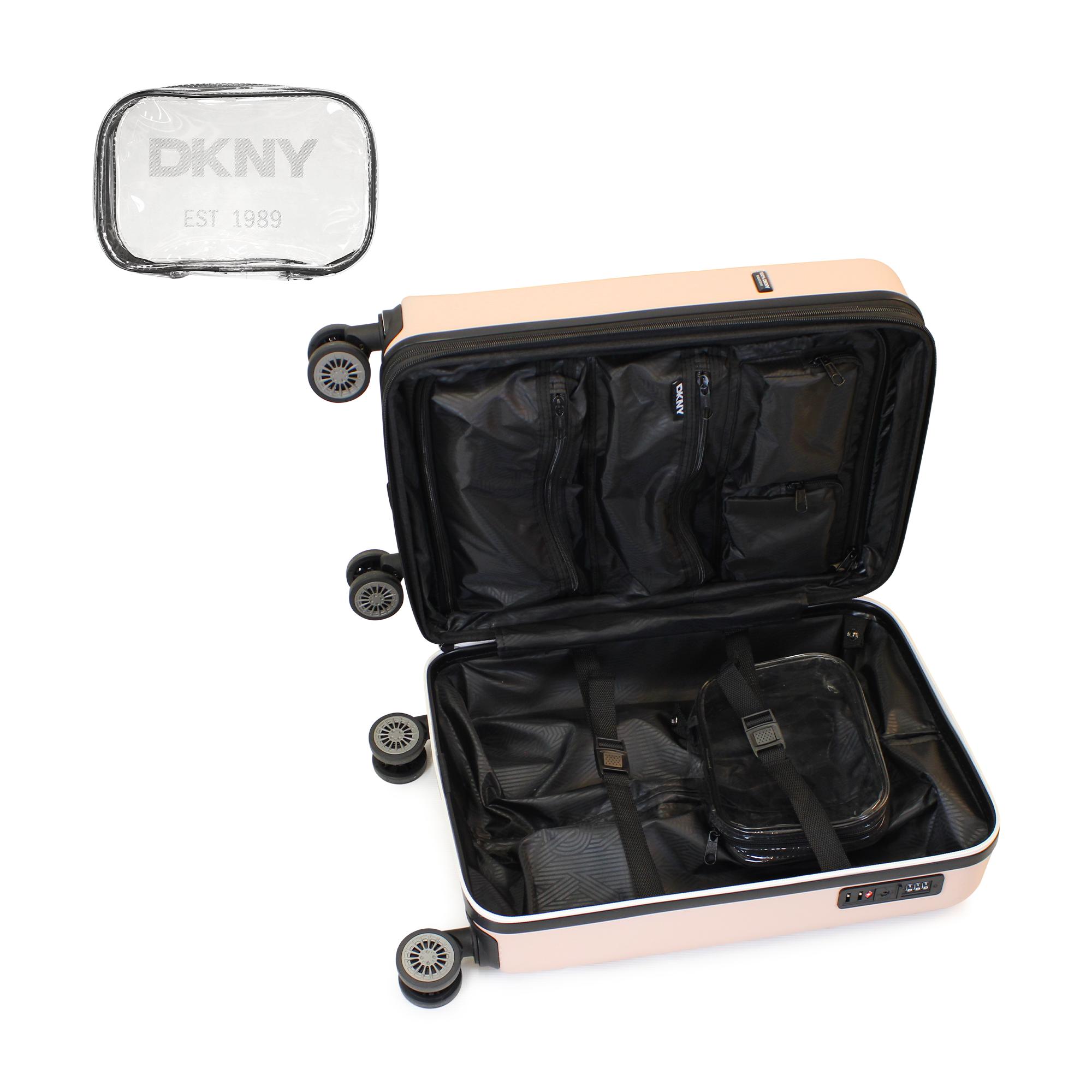PACK 2 MALETAS DONNA KARAN LUXE S 10KG + L 23KG ROSA DKNY - 4