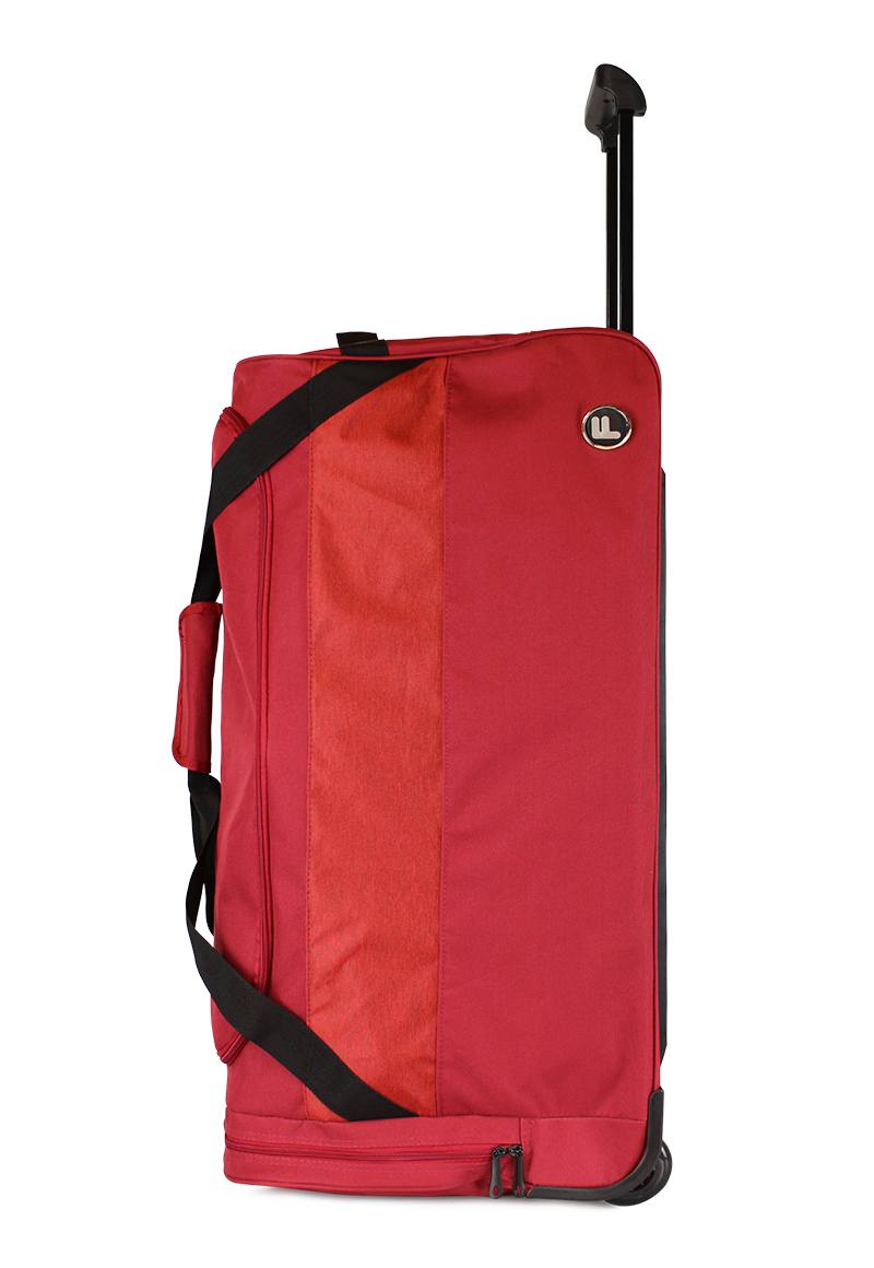 BOLSO DE VIAJE CON RUEDAS KROSS L 131 LTS ROJO F LA MALETA DE CHILE - 1
