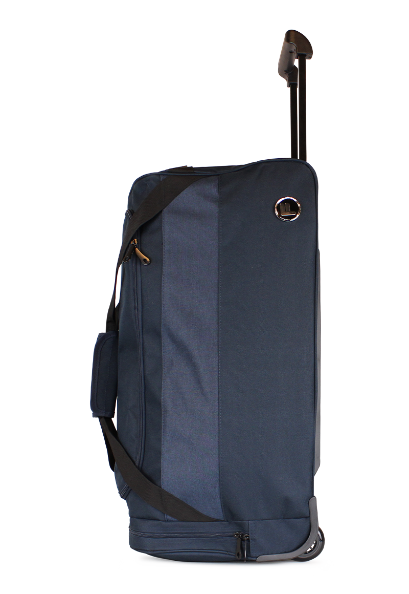BOLSO DE VIAJE CON RUEDAS KROSS M 89 LTS AZUL F LA MALETA DE CHILE - 1