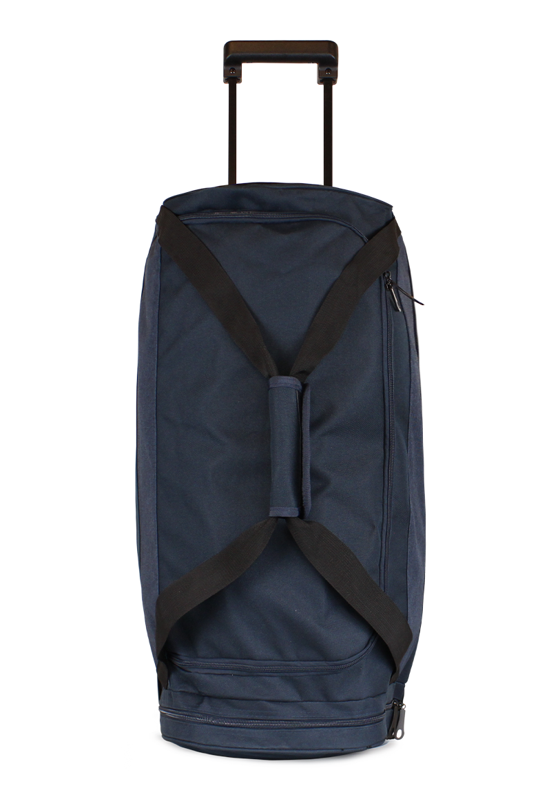 BOLSO DE VIAJE CON RUEDAS KROSS M 89 LTS AZUL F LA MALETA DE CHILE - 3