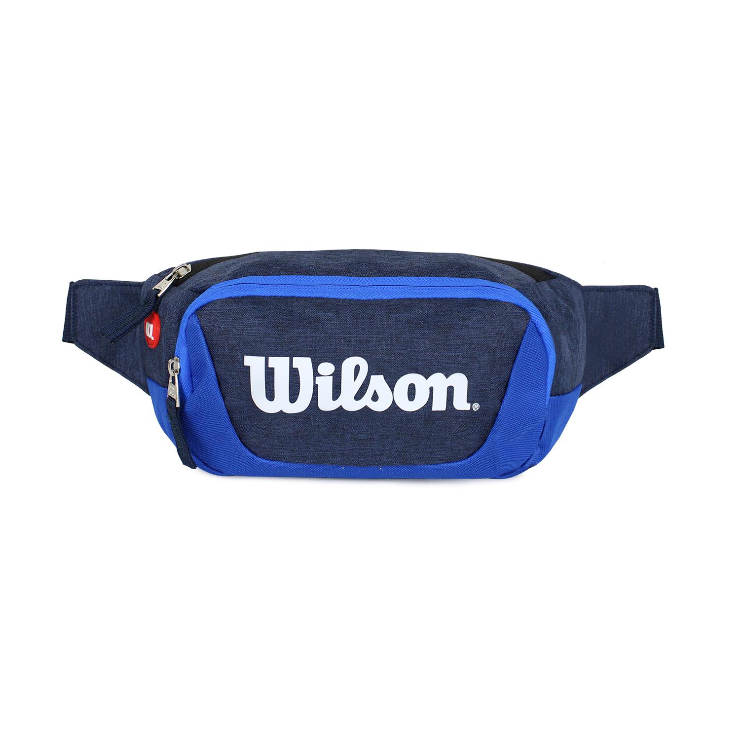 PACK WILSON MOCHILA KANSAS + BANANO VINDEX AZUL - 4