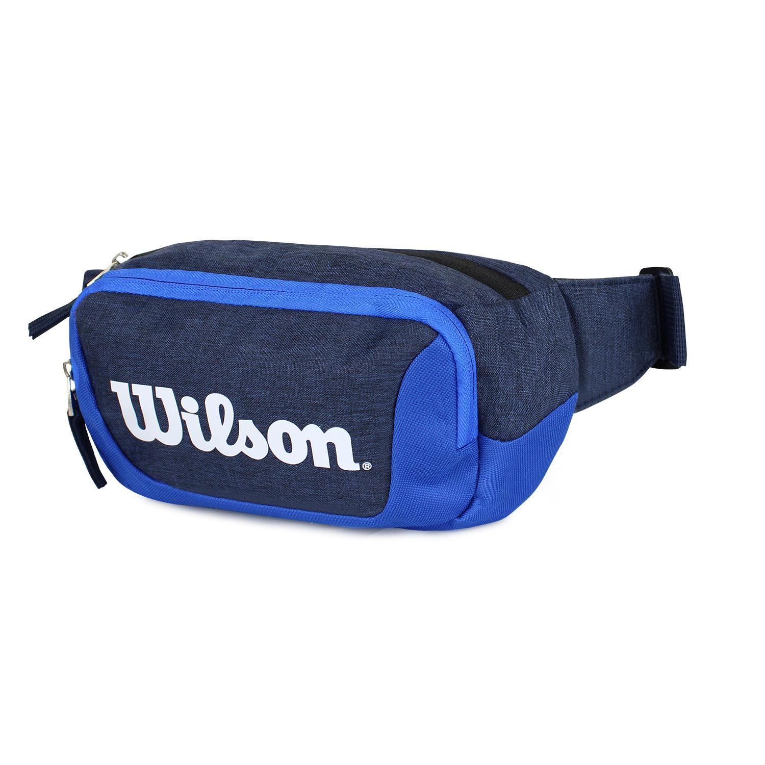 PACK WILSON MOCHILA KANSAS + BANANO VINDEX AZUL - 5