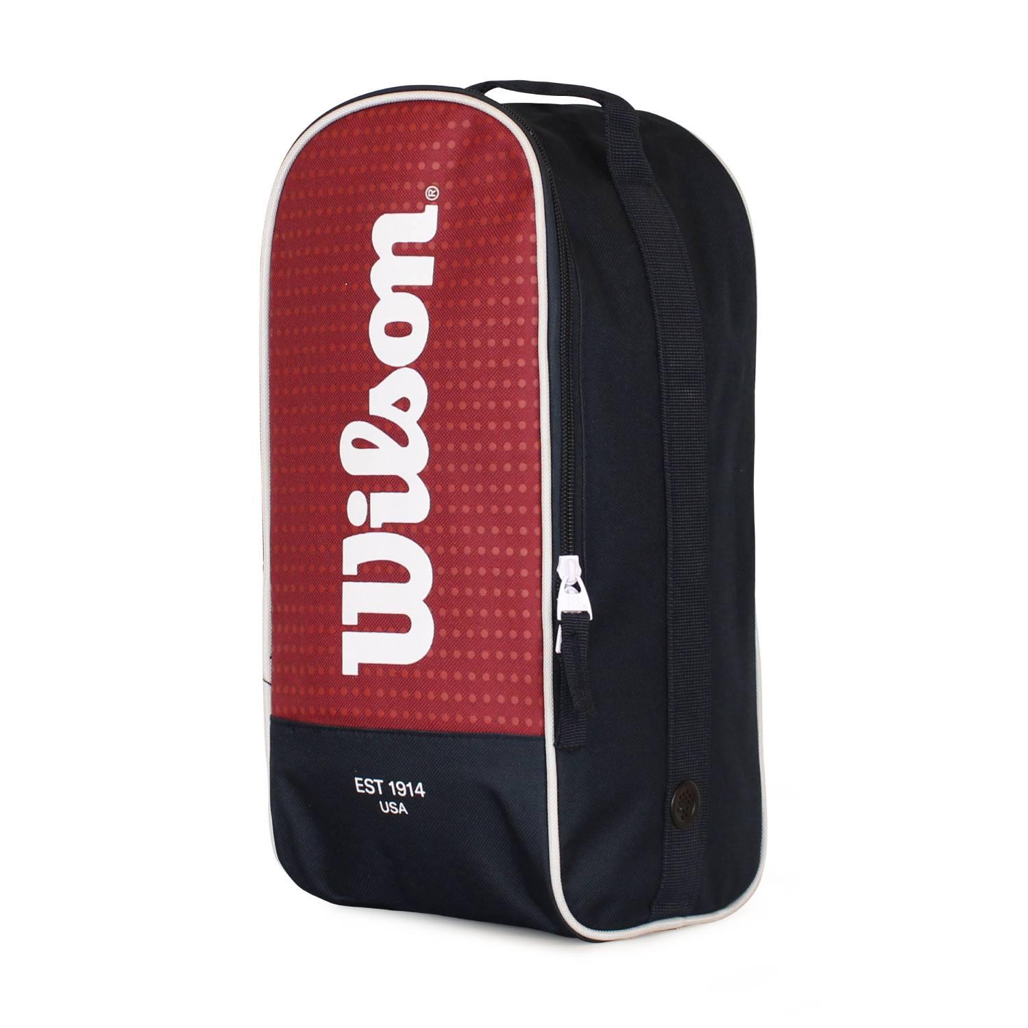PACK WILSON BOLSO ULSAN + BOTINERO ZAPATOS MANCHESTER BURDEO - 6